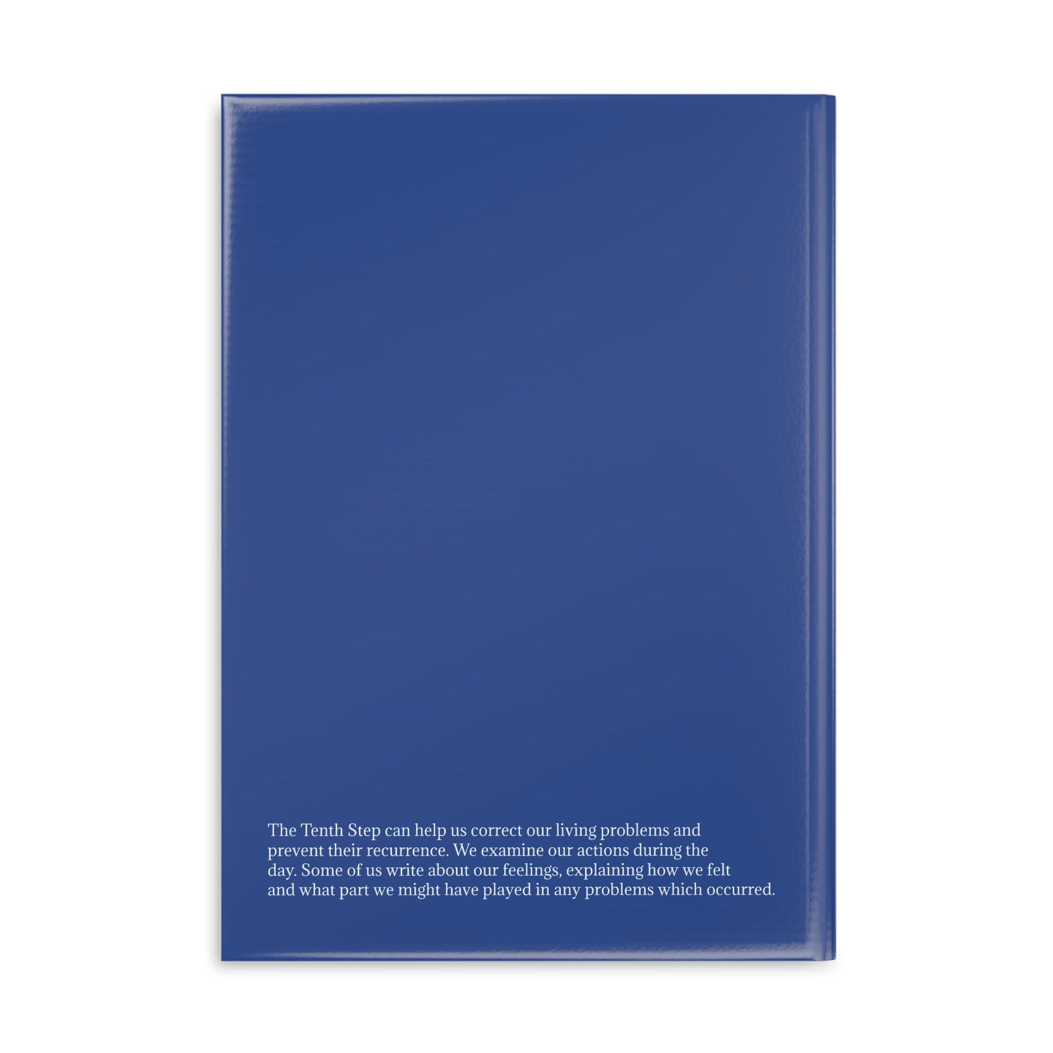 UKCNA Step Ten Journal Hardcover Notebook