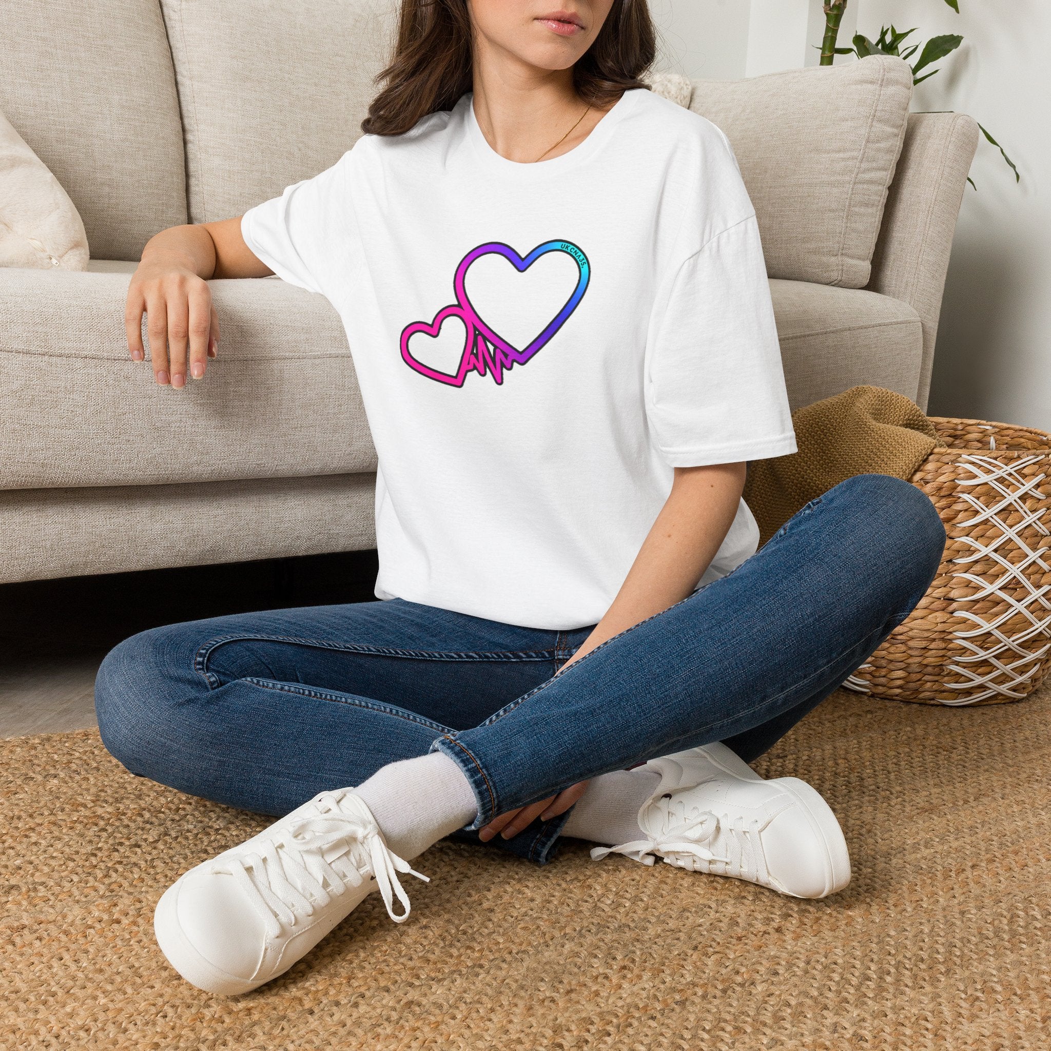 Unisex UKCNA Hearts Softstyle T-Shirt
