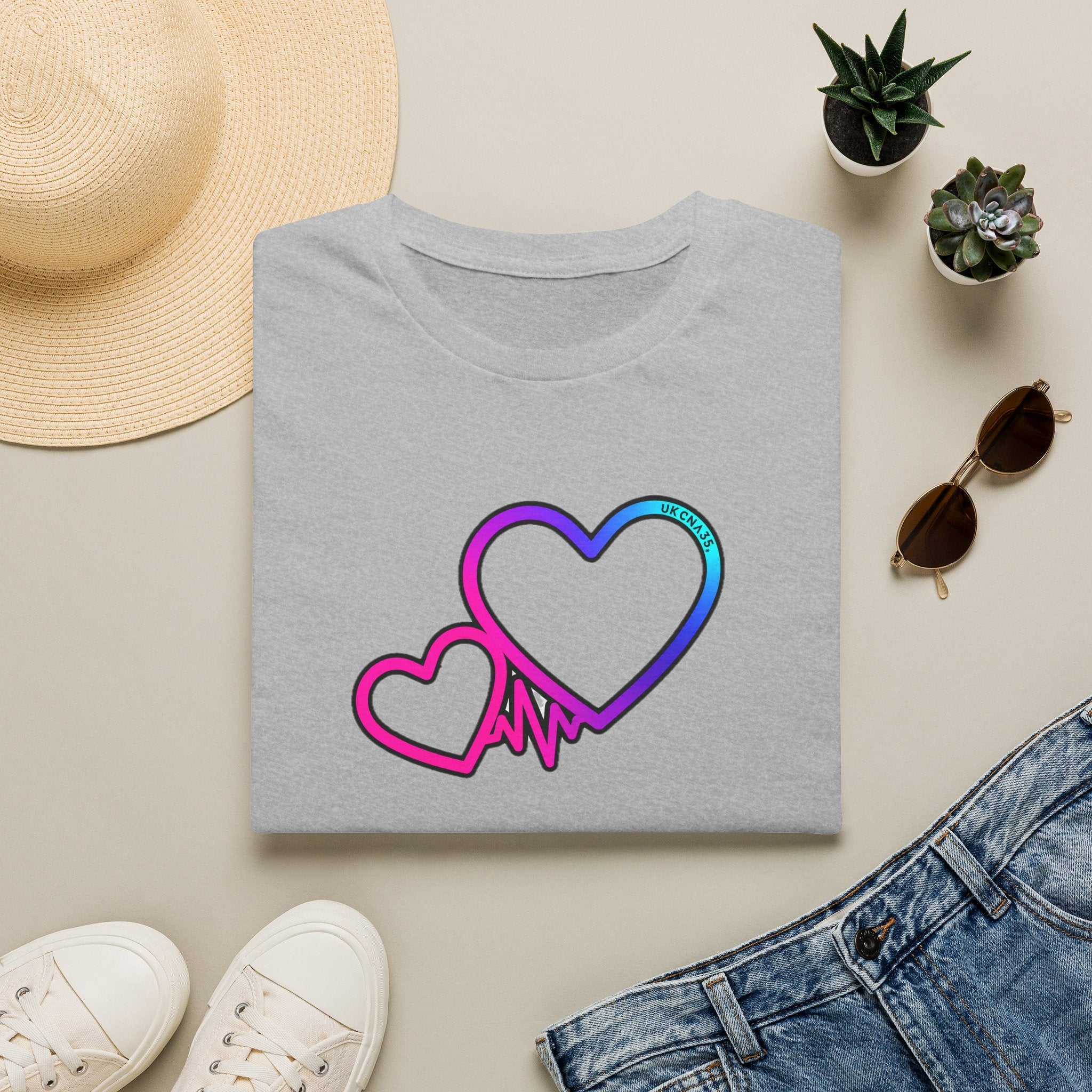 Unisex UKCNA Hearts Softstyle T-Shirt