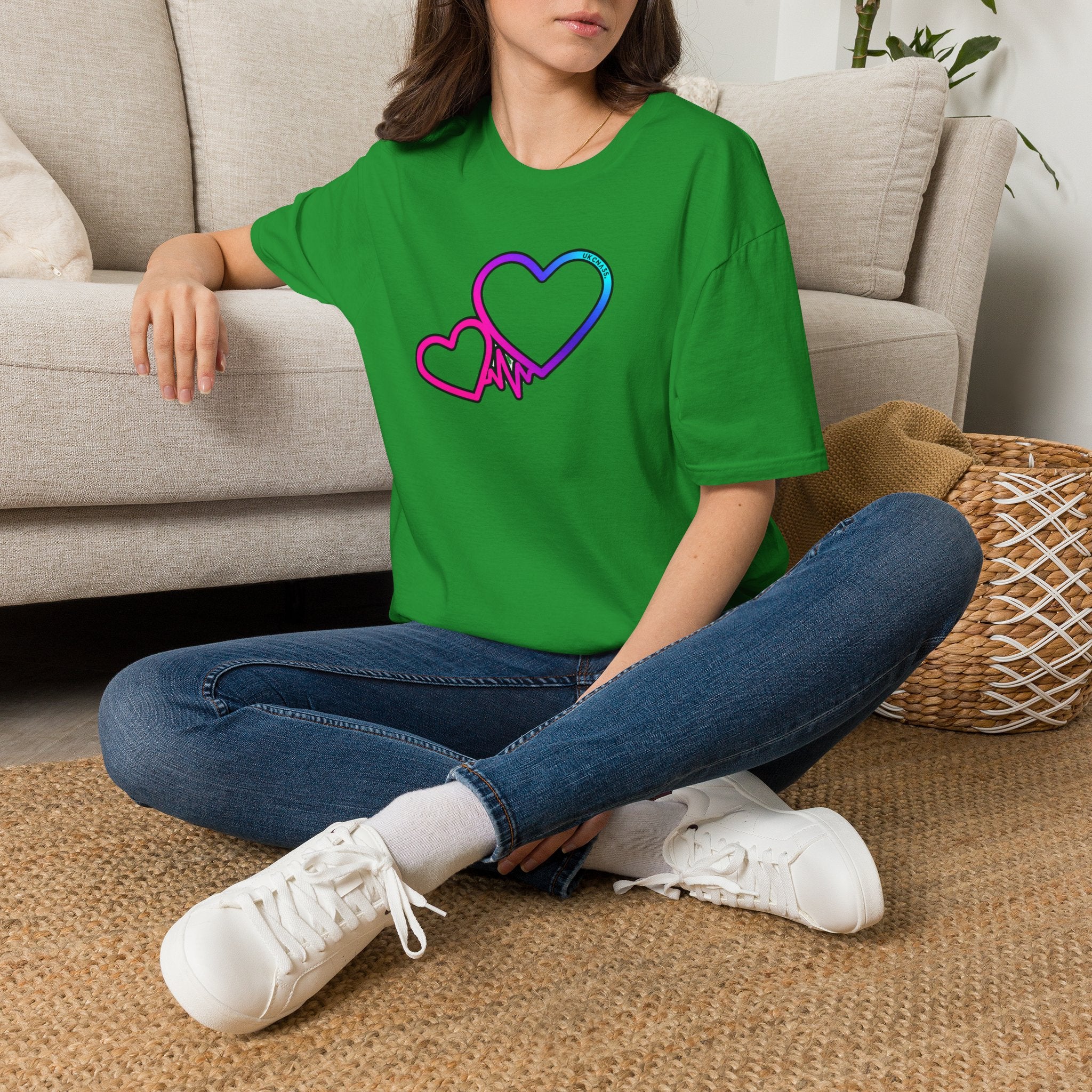 Unisex UKCNA Hearts Softstyle T-Shirt