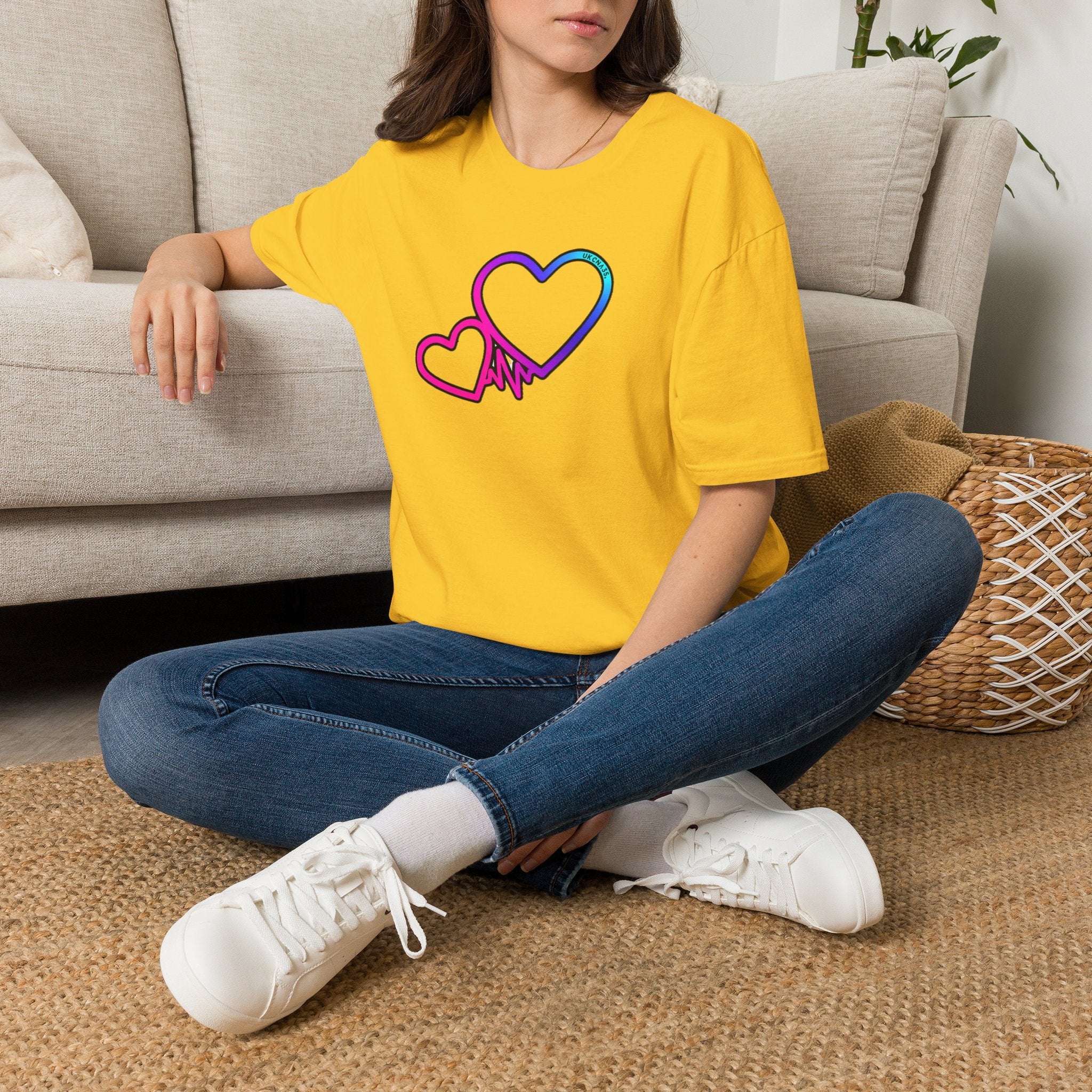Unisex UKCNA Hearts Softstyle T-Shirt