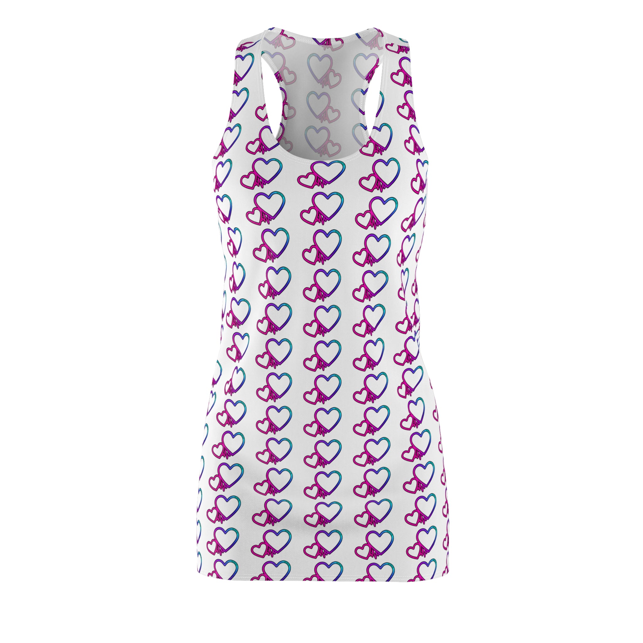 Women's Cut & Sew Racerback Dress (AOP)