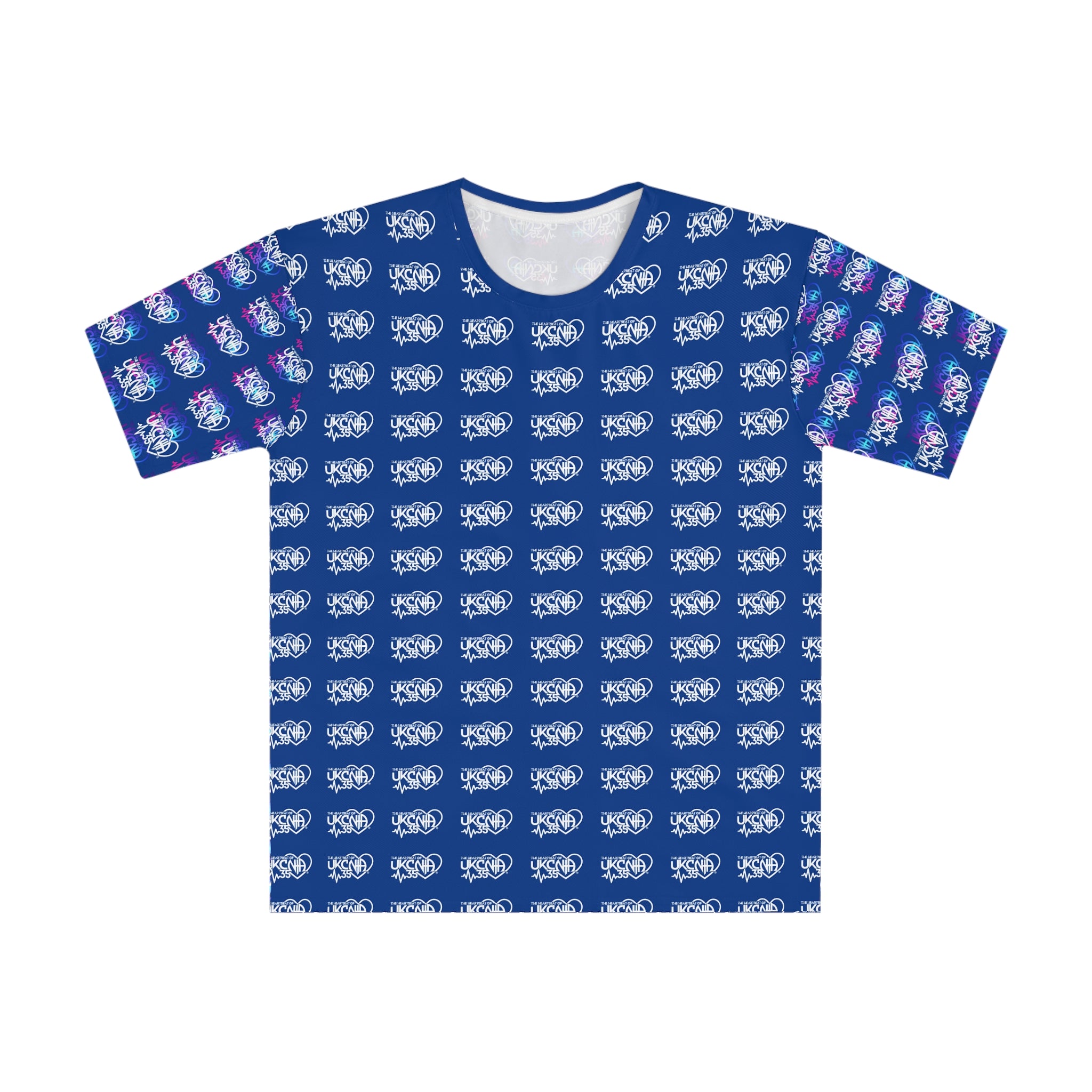 UKCNA Men's Loose T-shirt Blue (AOP)