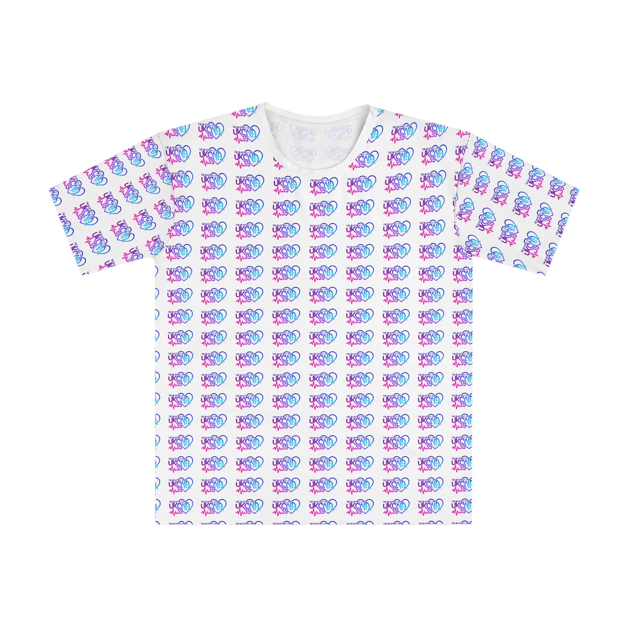 UKCNA Men's Loose T-shirt White (AOP)