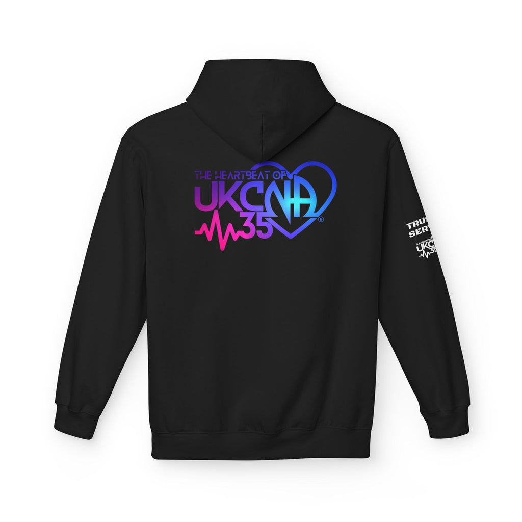 UKCNA TS White and Colour Softstyle Fleece Hoodie