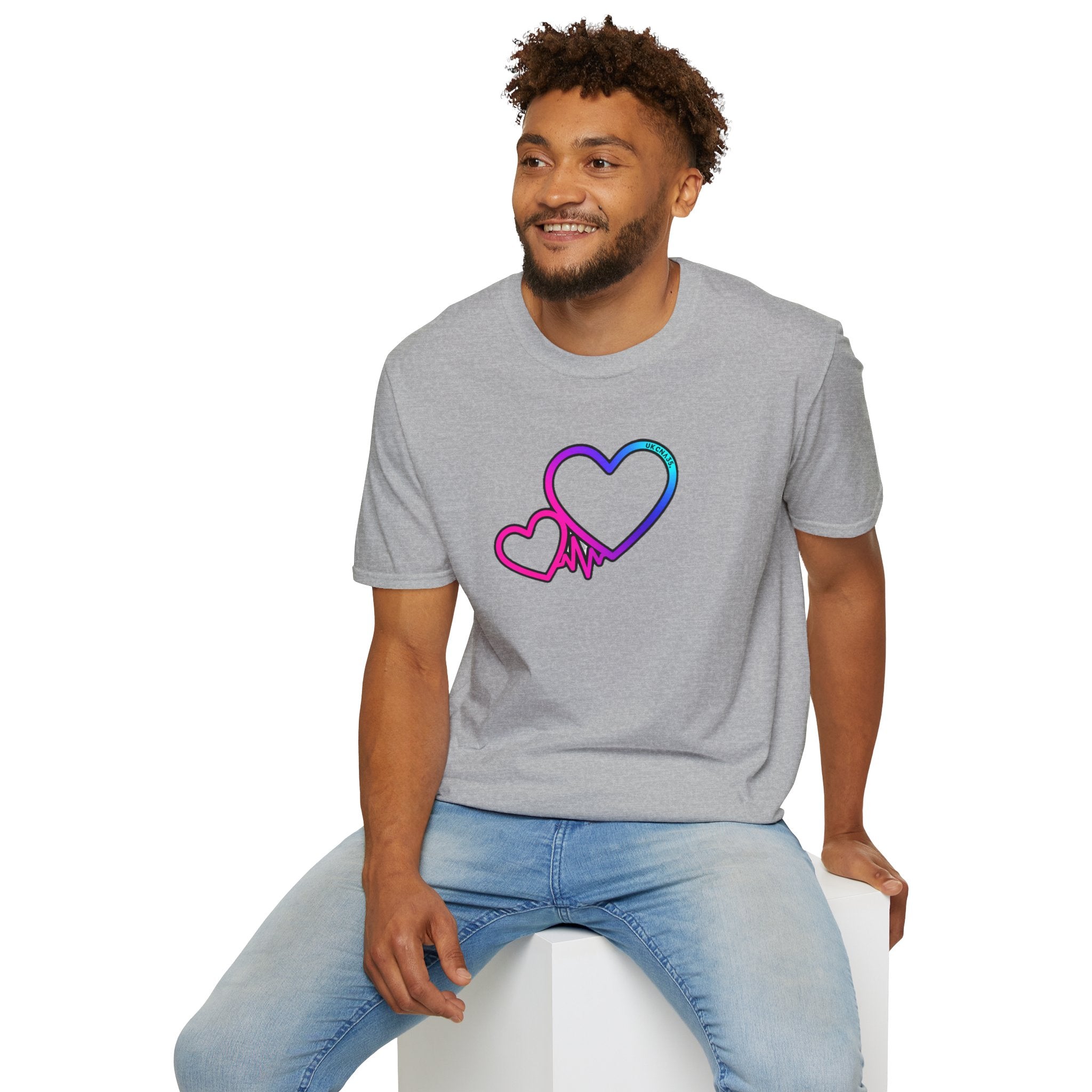 Unisex UKCNA Hearts Softstyle T-Shirt