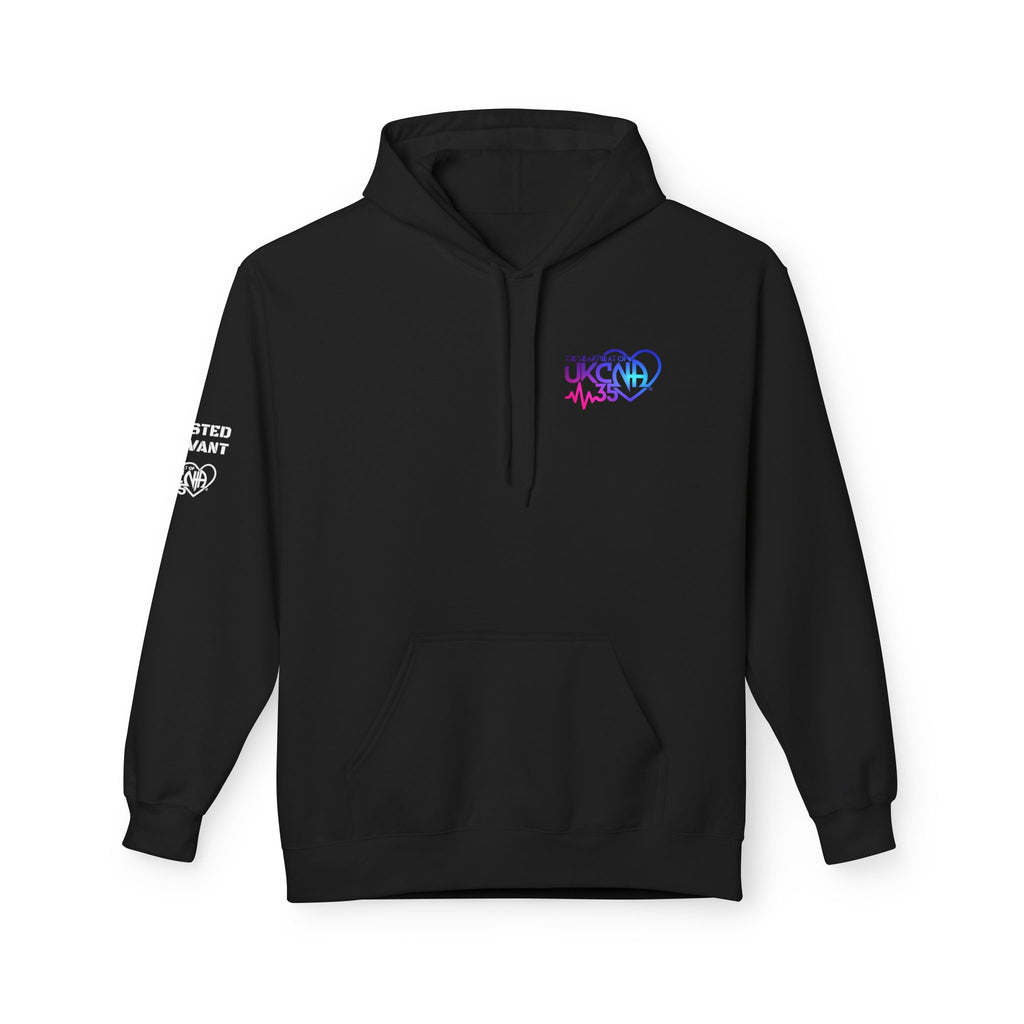 UKCNA TS White and Colour Softstyle Fleece Hoodie