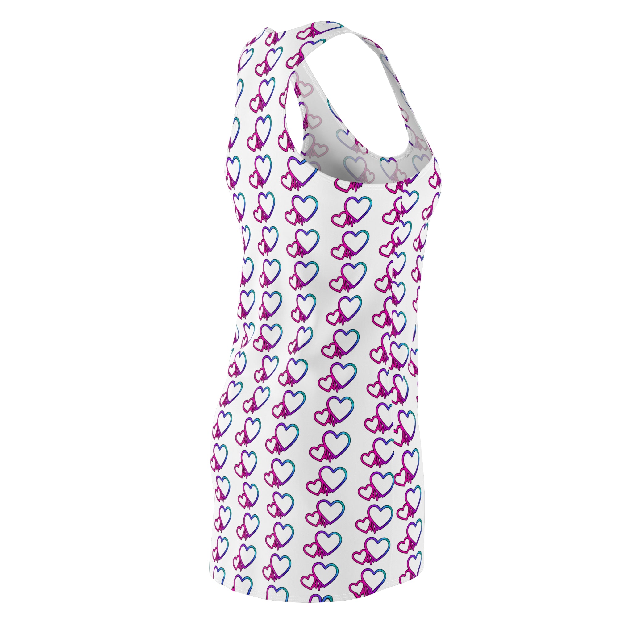 Women's Cut & Sew Racerback Dress (AOP)