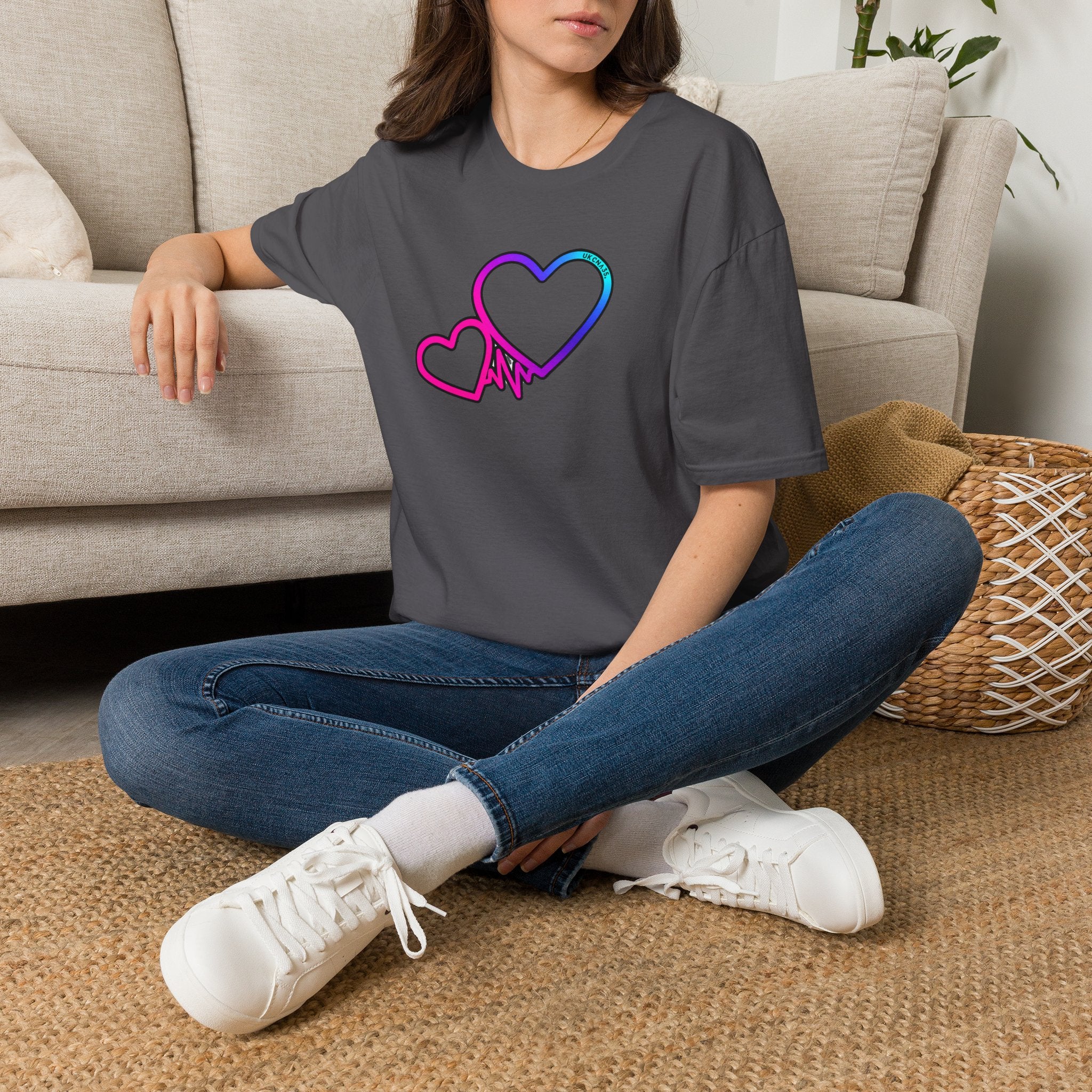 Unisex UKCNA Hearts Softstyle T-Shirt