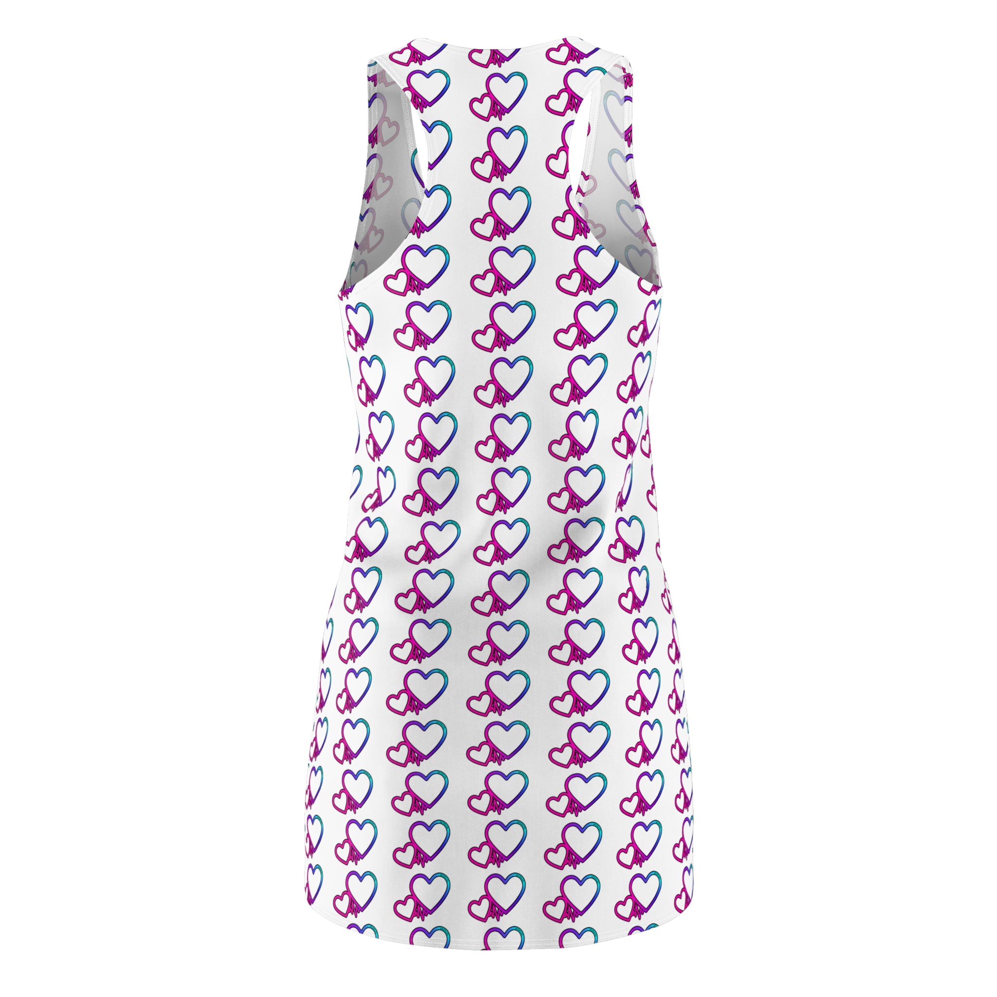 Women's Cut & Sew Racerback Dress (AOP)
