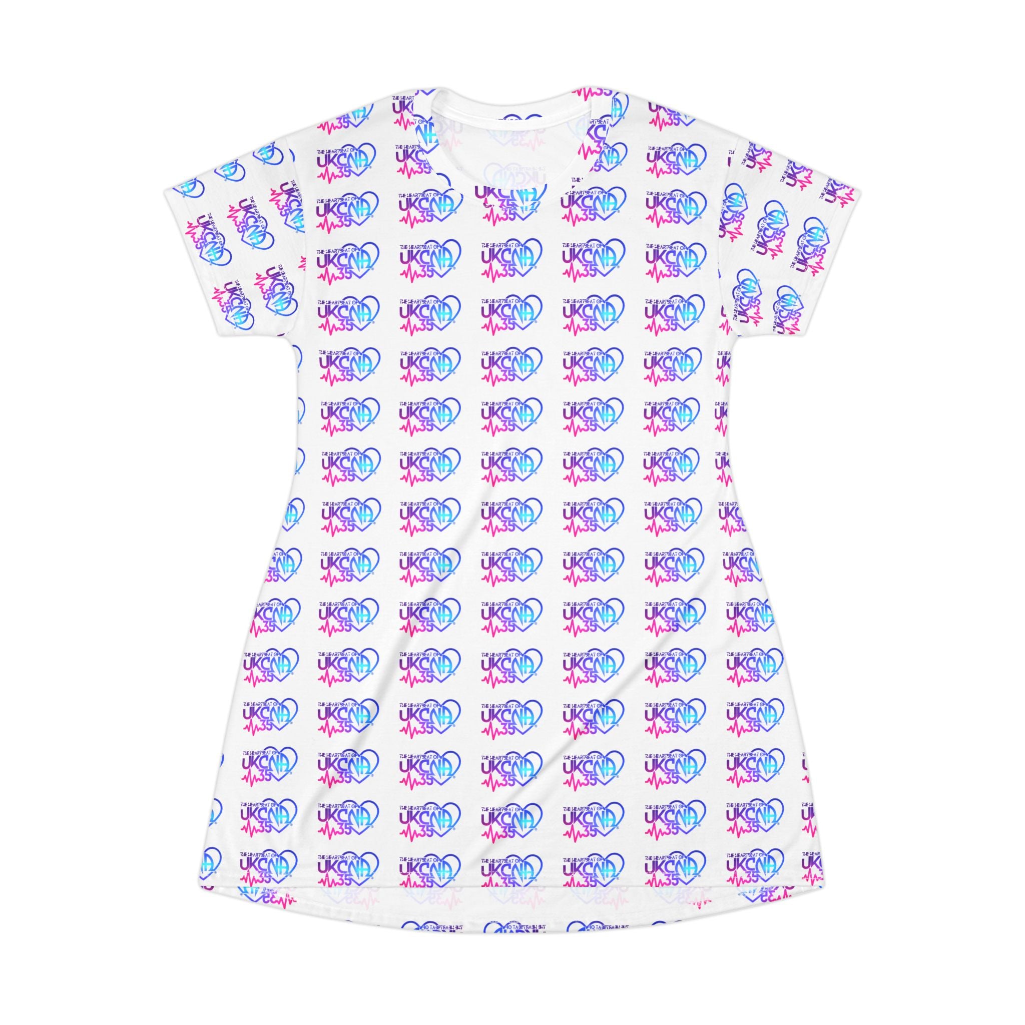 UKCNA T-Shirt Dress (White)