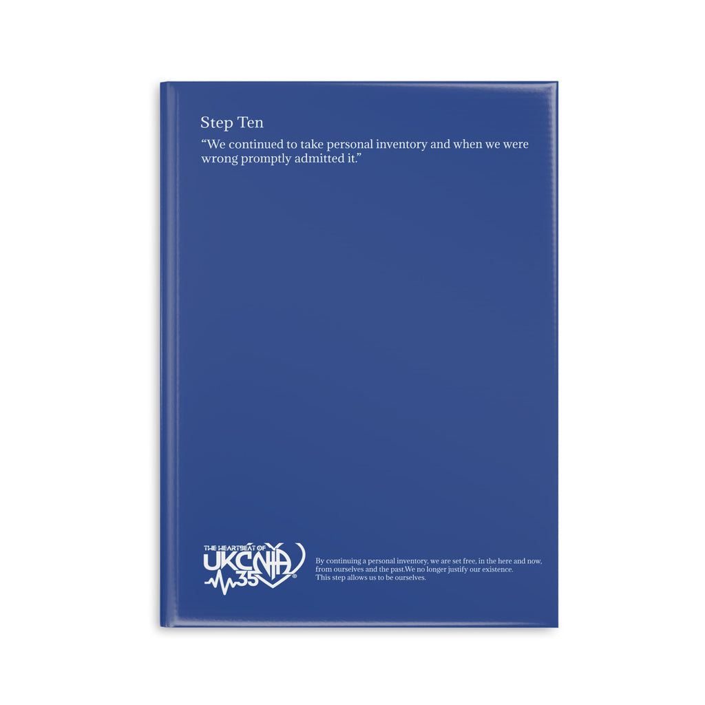 UKCNA Step Ten Journal Hardcover Notebook
