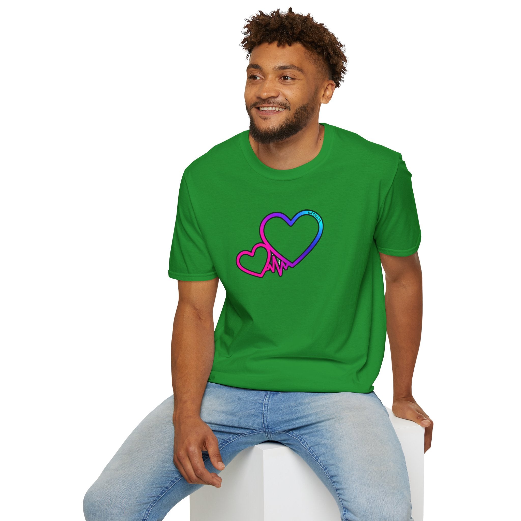 Unisex UKCNA Hearts Softstyle T-Shirt