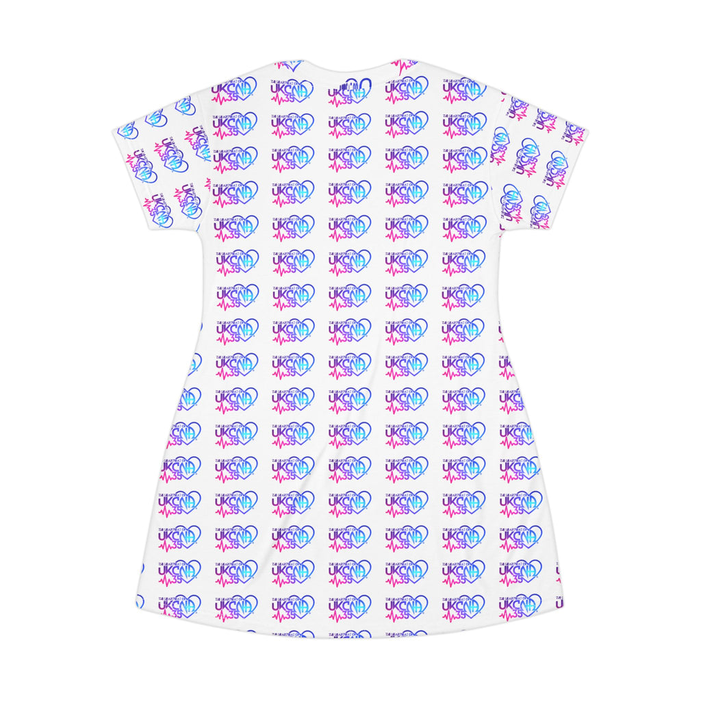 UKCNA T-Shirt Dress (White)