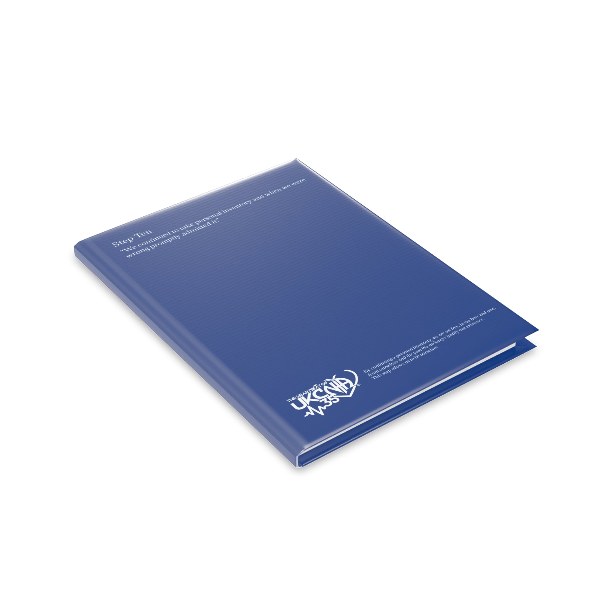 UKCNA Step Ten Journal Hardcover Notebook