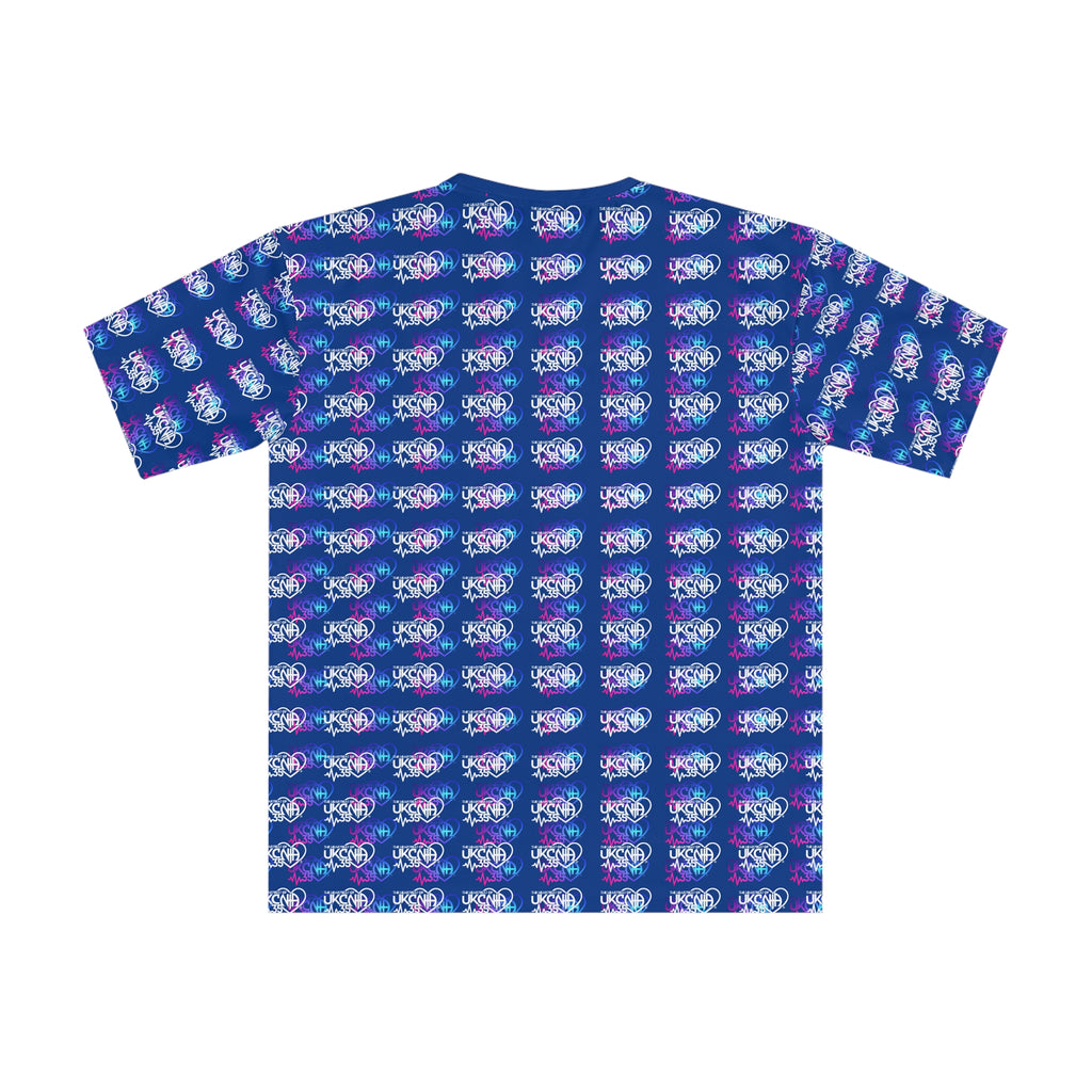 UKCNA Men's Loose T-shirt Blue (AOP)