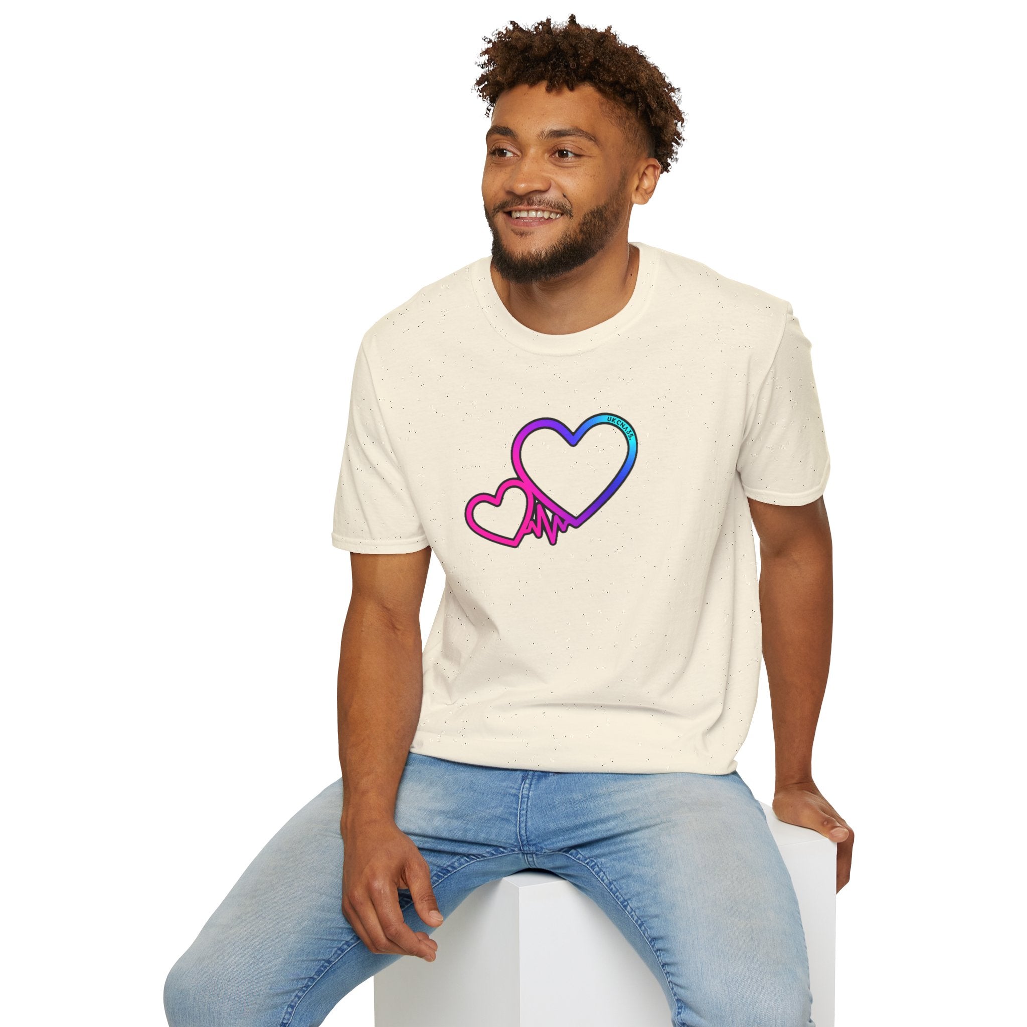 Unisex UKCNA Hearts Softstyle T-Shirt