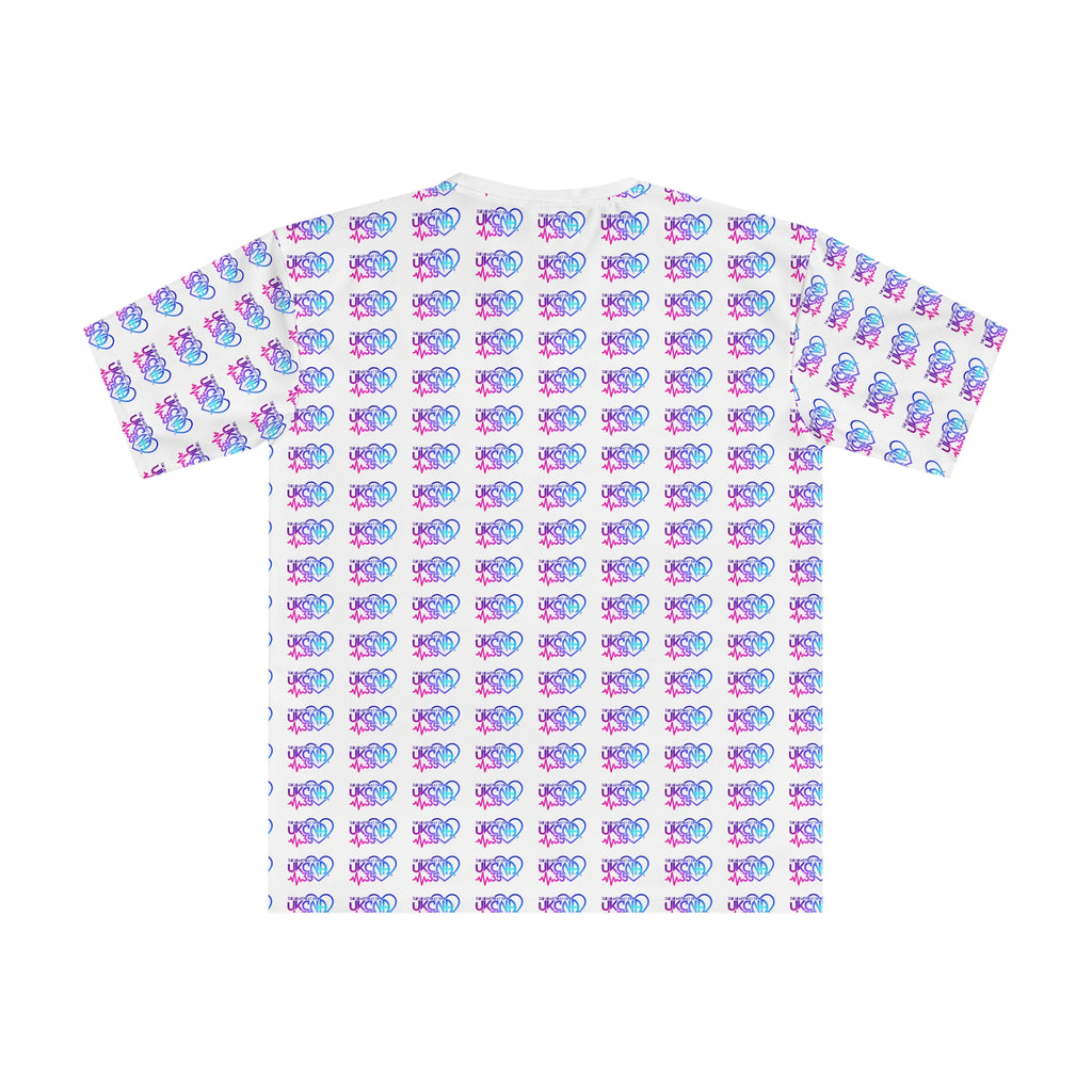 UKCNA Men's Loose T-shirt White (AOP)