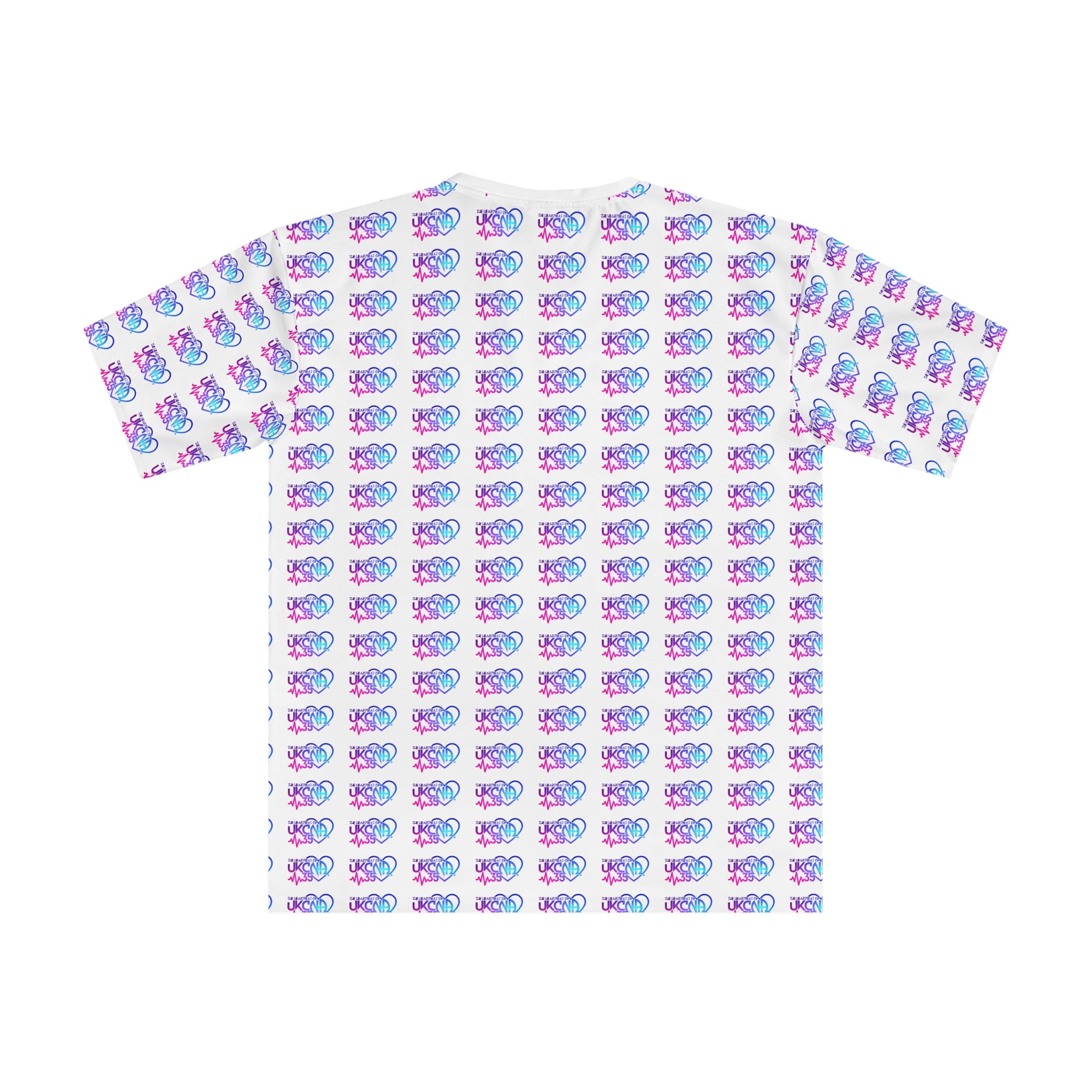 UKCNA Men's Loose T-shirt White (AOP)