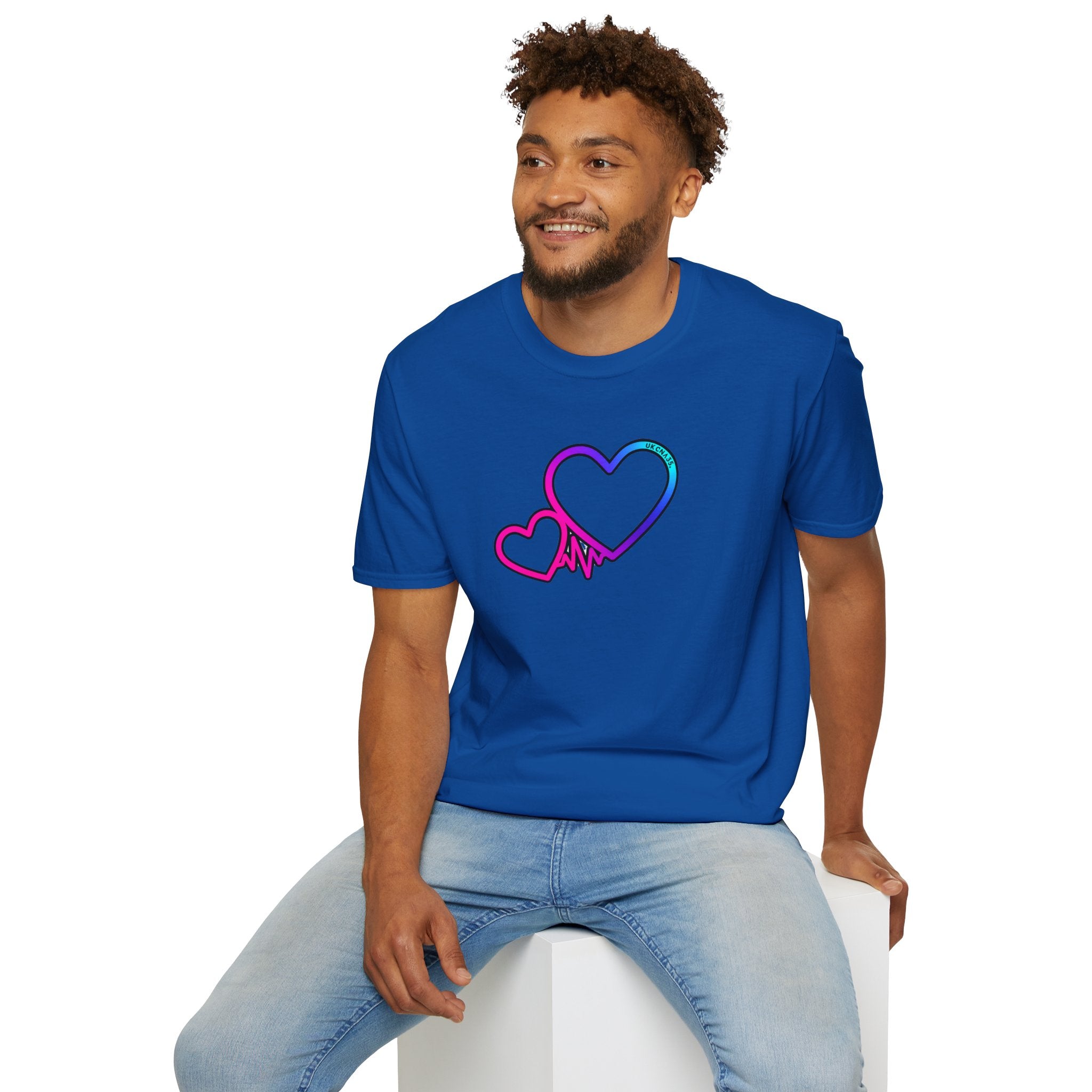 Unisex UKCNA Hearts Softstyle T-Shirt