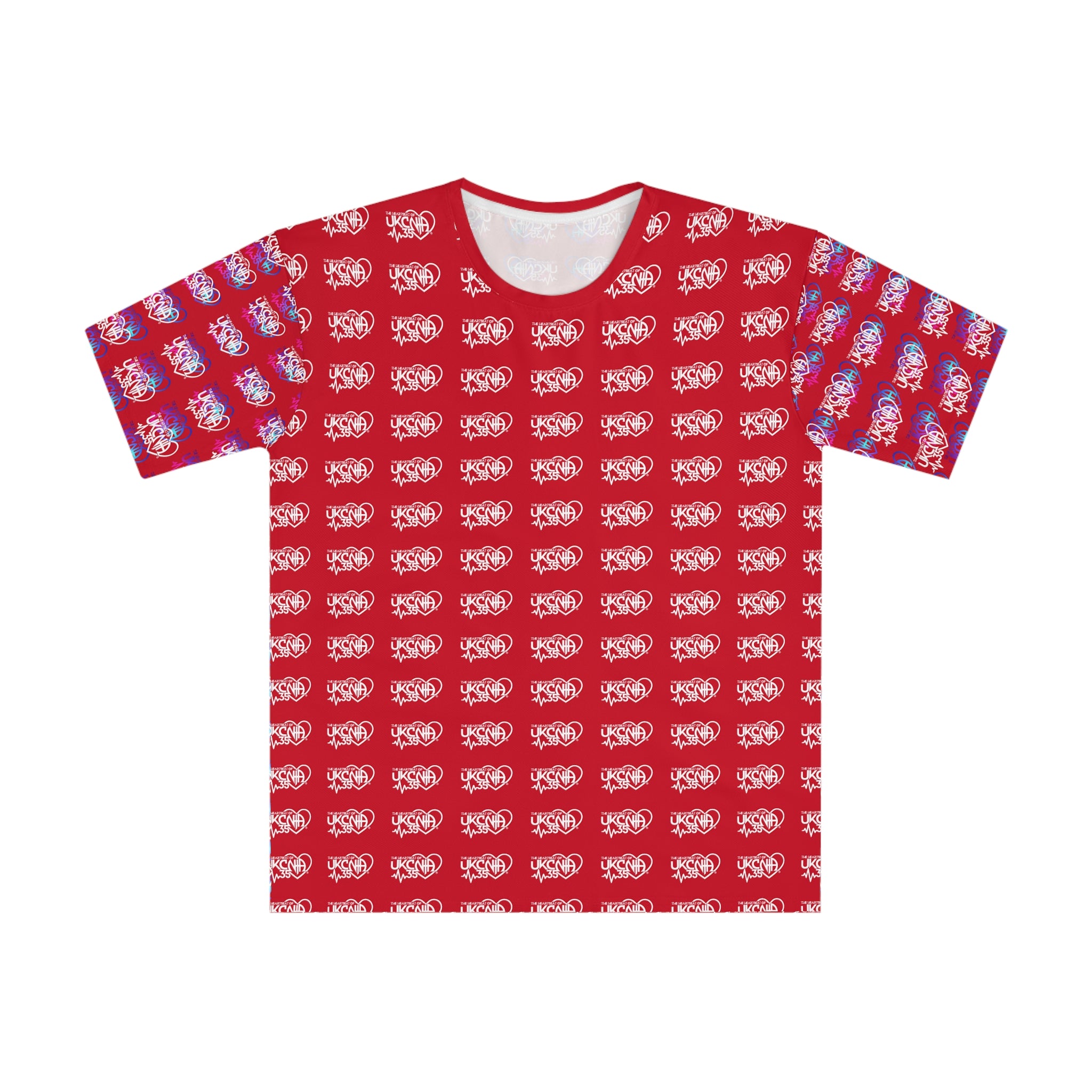 UKCNA Men's Loose T-shirt Red (AOP)