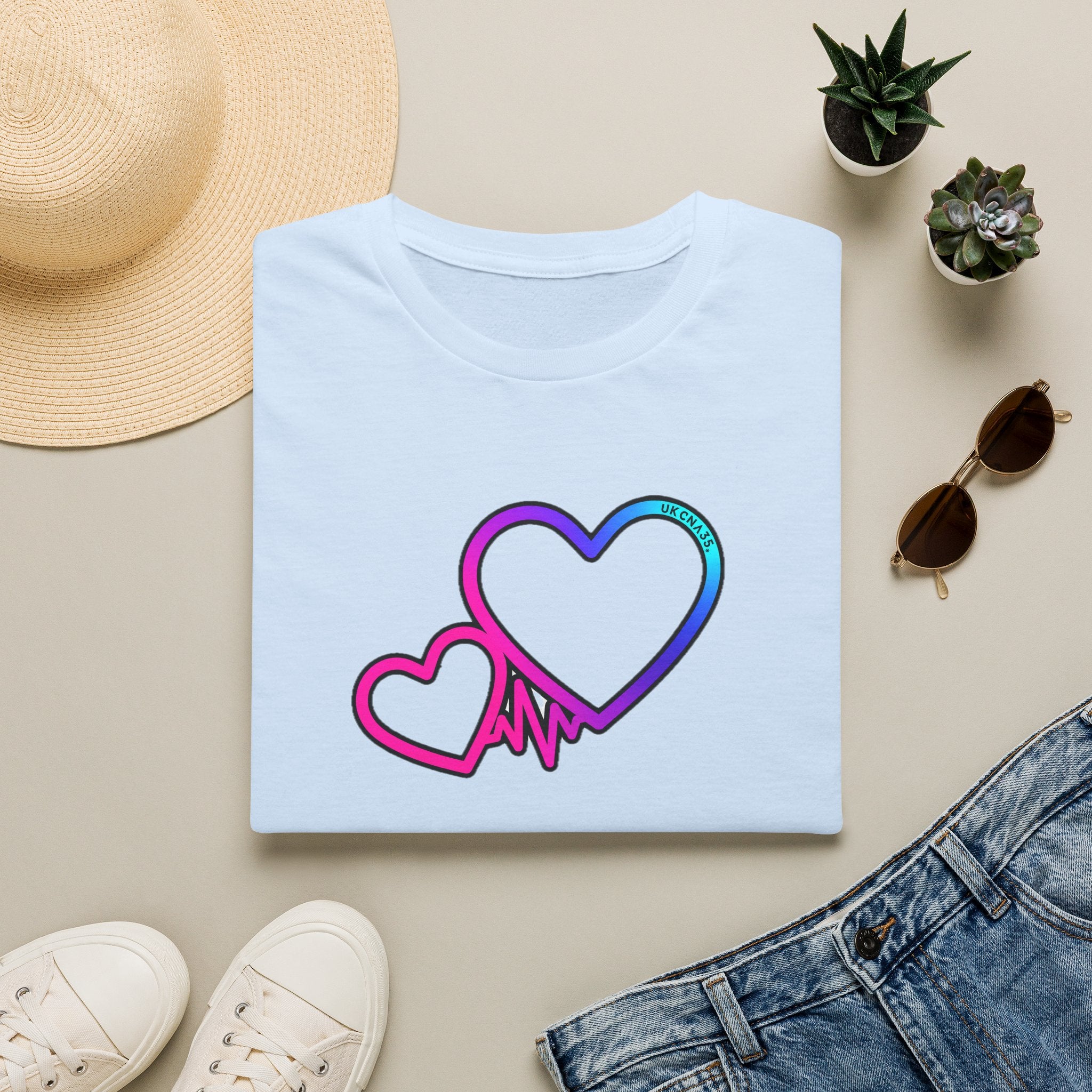 Unisex UKCNA Hearts Softstyle T-Shirt