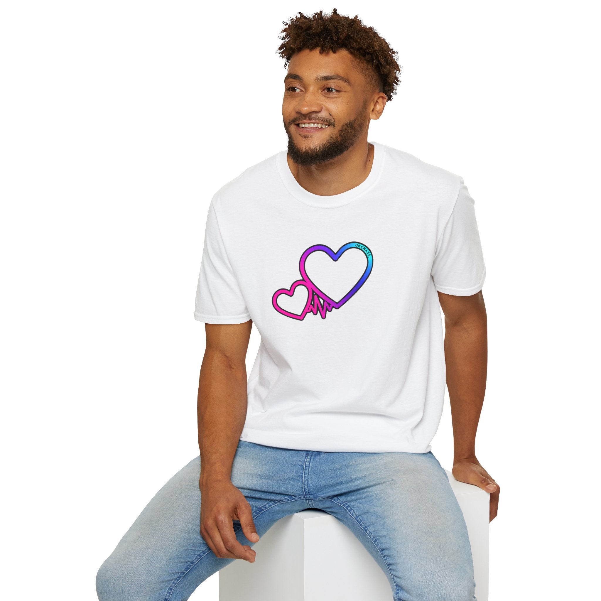 Unisex UKCNA Hearts Softstyle T-Shirt