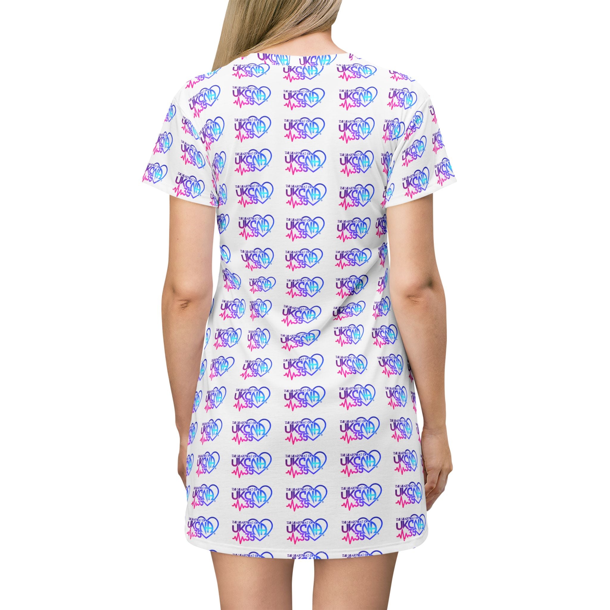 UKCNA T-Shirt Dress (White)