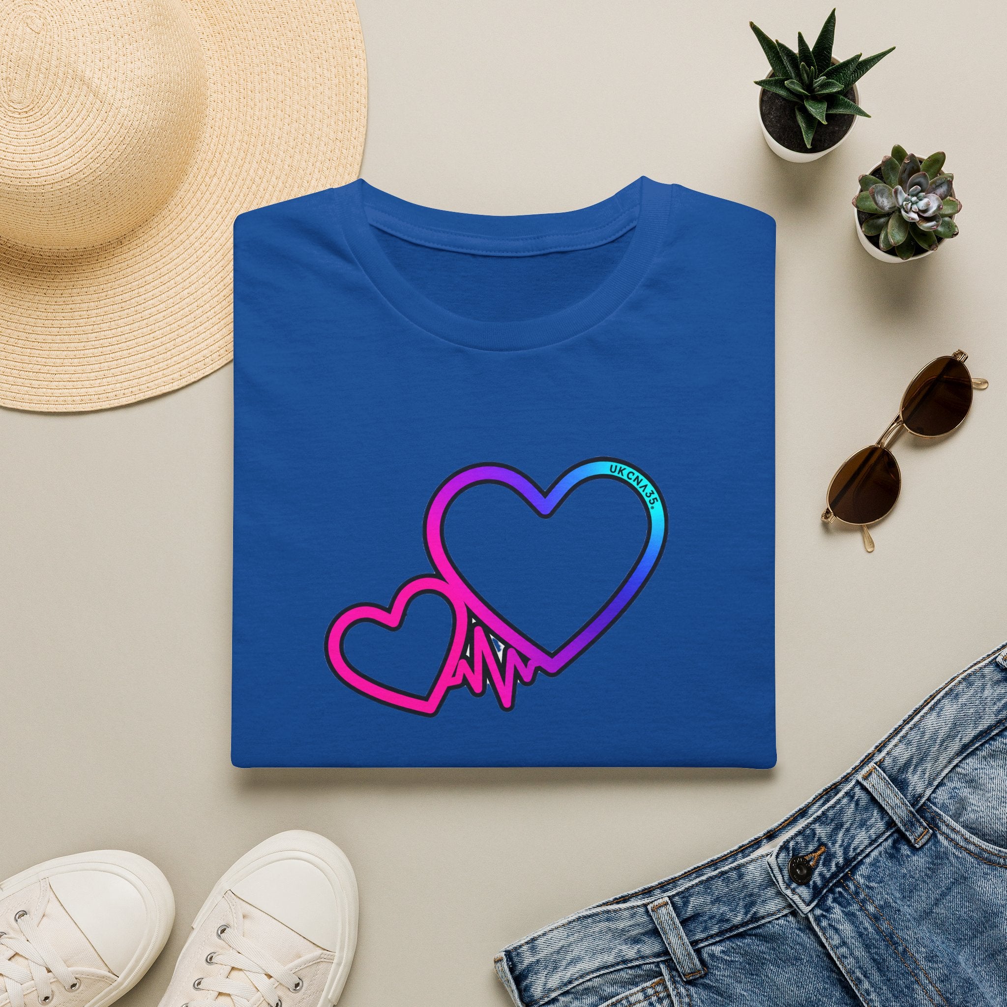 Unisex UKCNA Hearts Softstyle T-Shirt