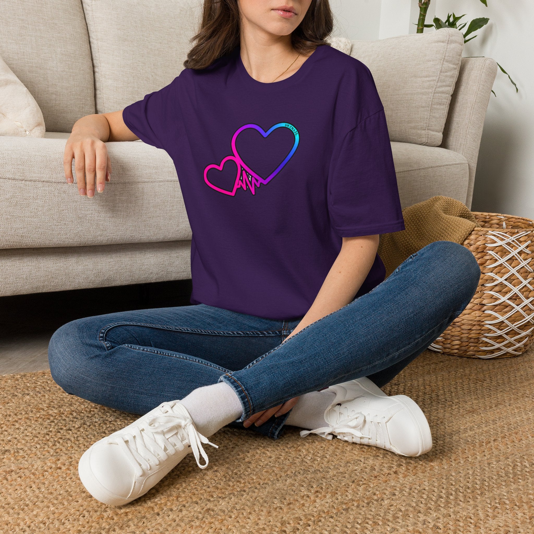 Unisex UKCNA Hearts Softstyle T-Shirt