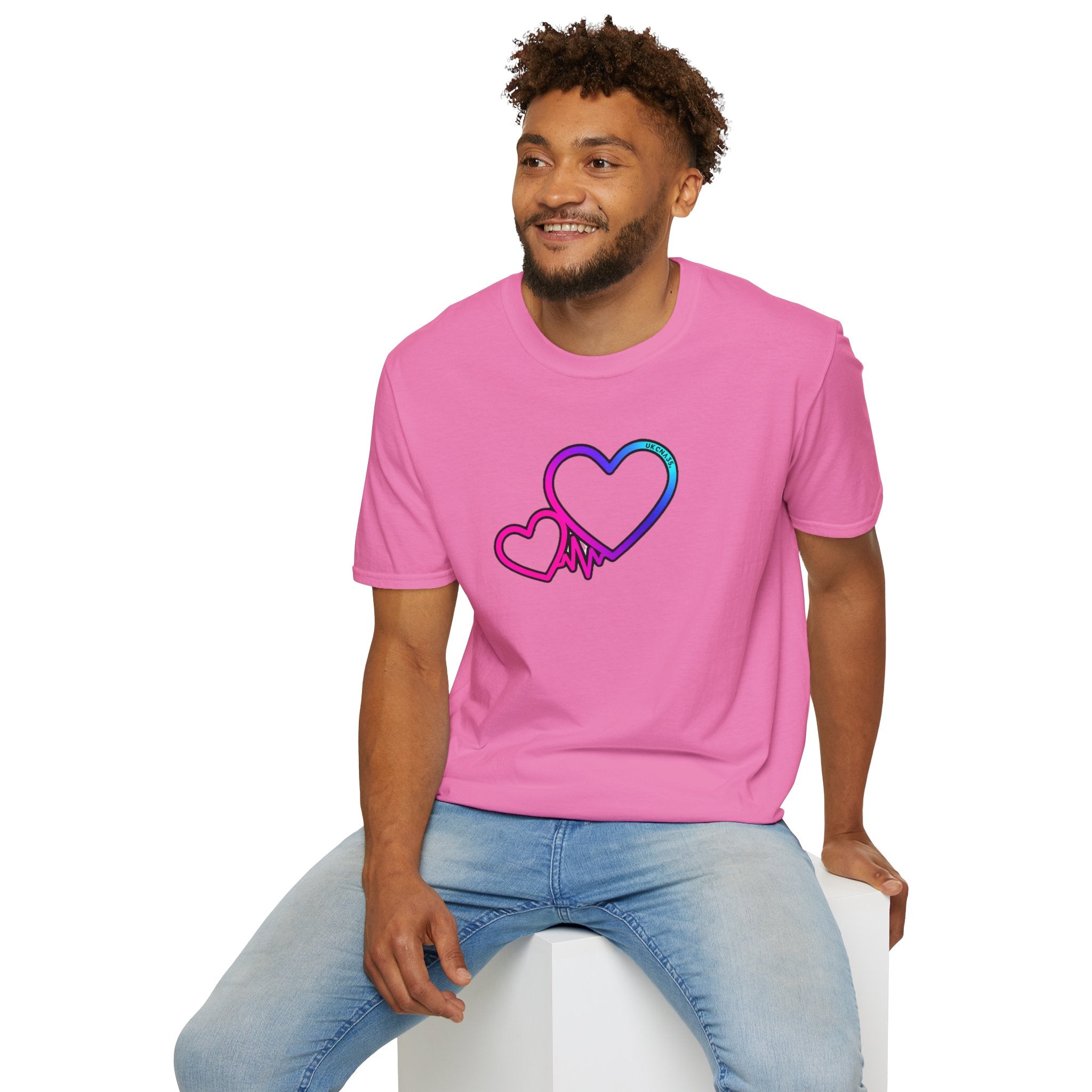 Unisex UKCNA Hearts Softstyle T-Shirt