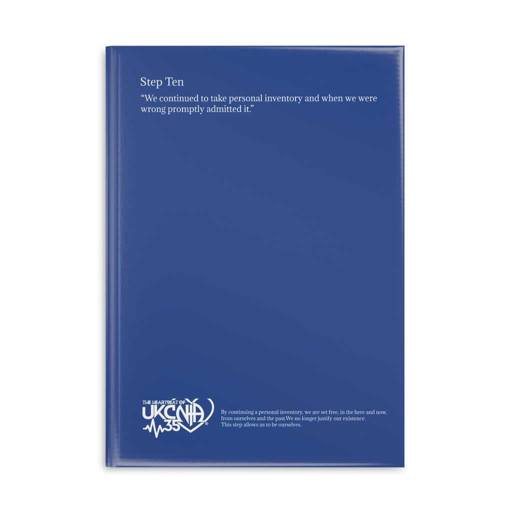 UKCNA Step Ten Journal Hardcover Notebook