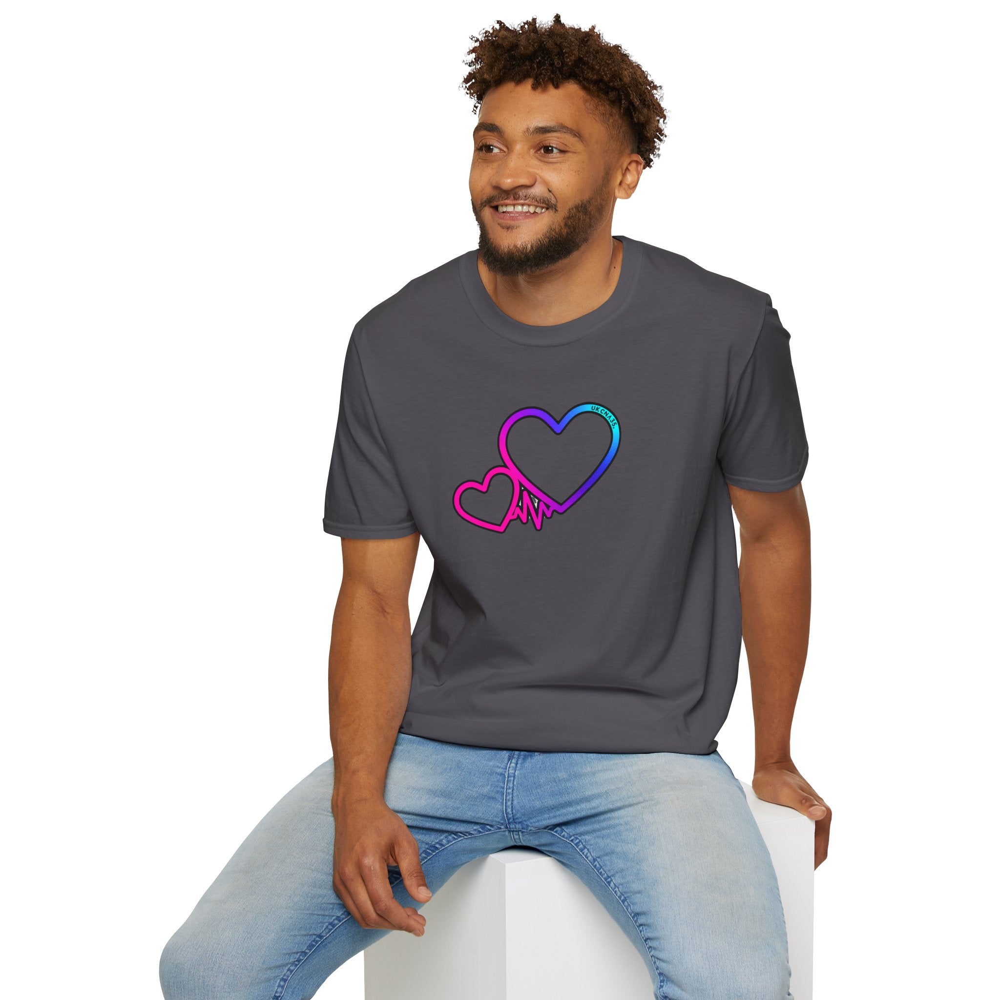 Unisex UKCNA Hearts Softstyle T-Shirt
