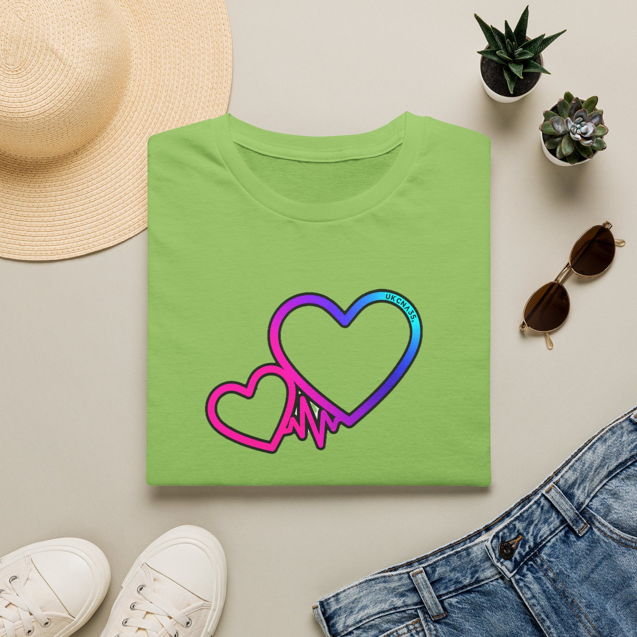 Unisex UKCNA Hearts Softstyle T-Shirt