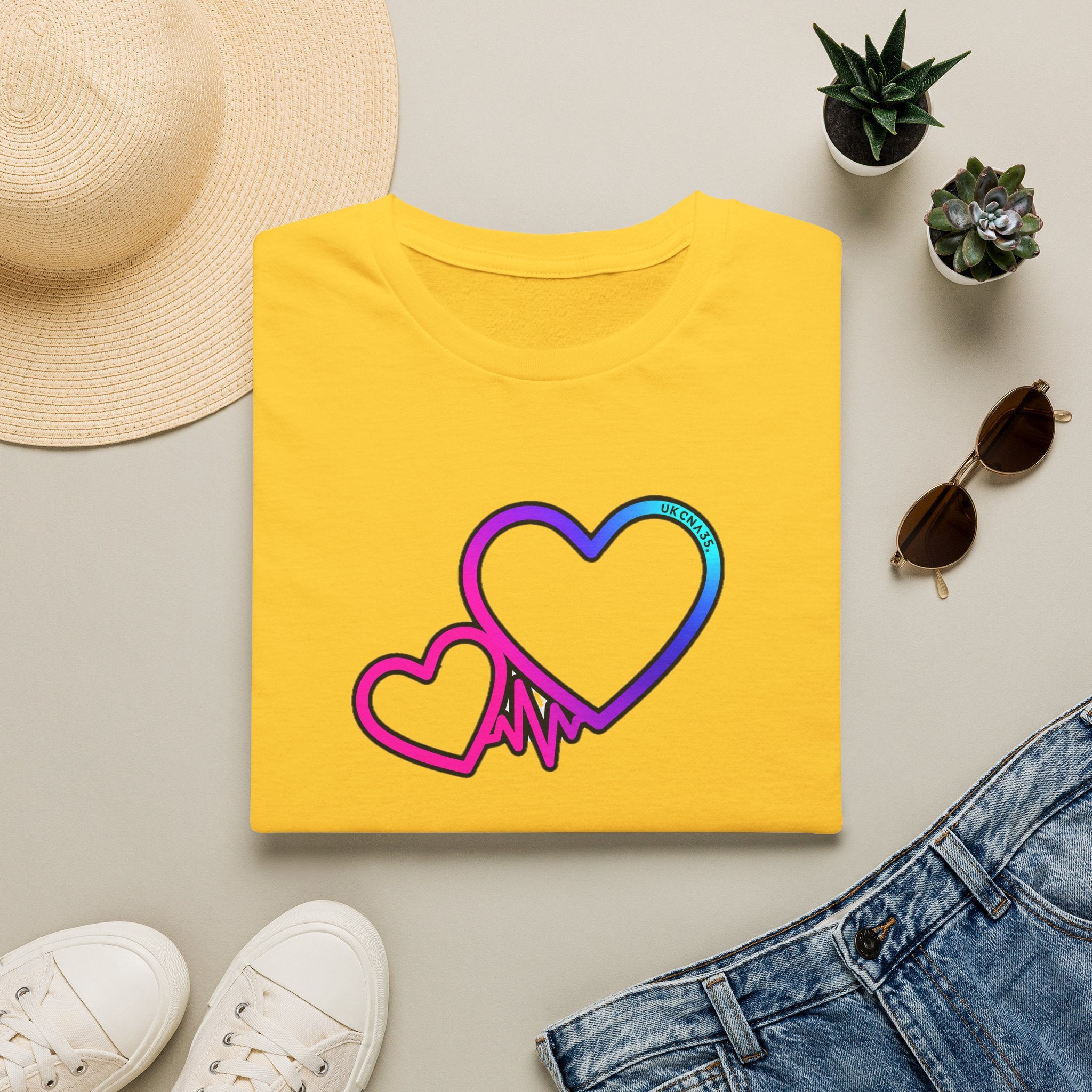 Unisex UKCNA Hearts Softstyle T-Shirt