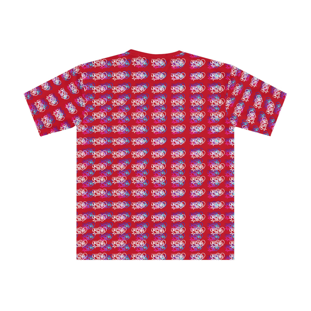 UKCNA Men's Loose T-shirt Red (AOP)