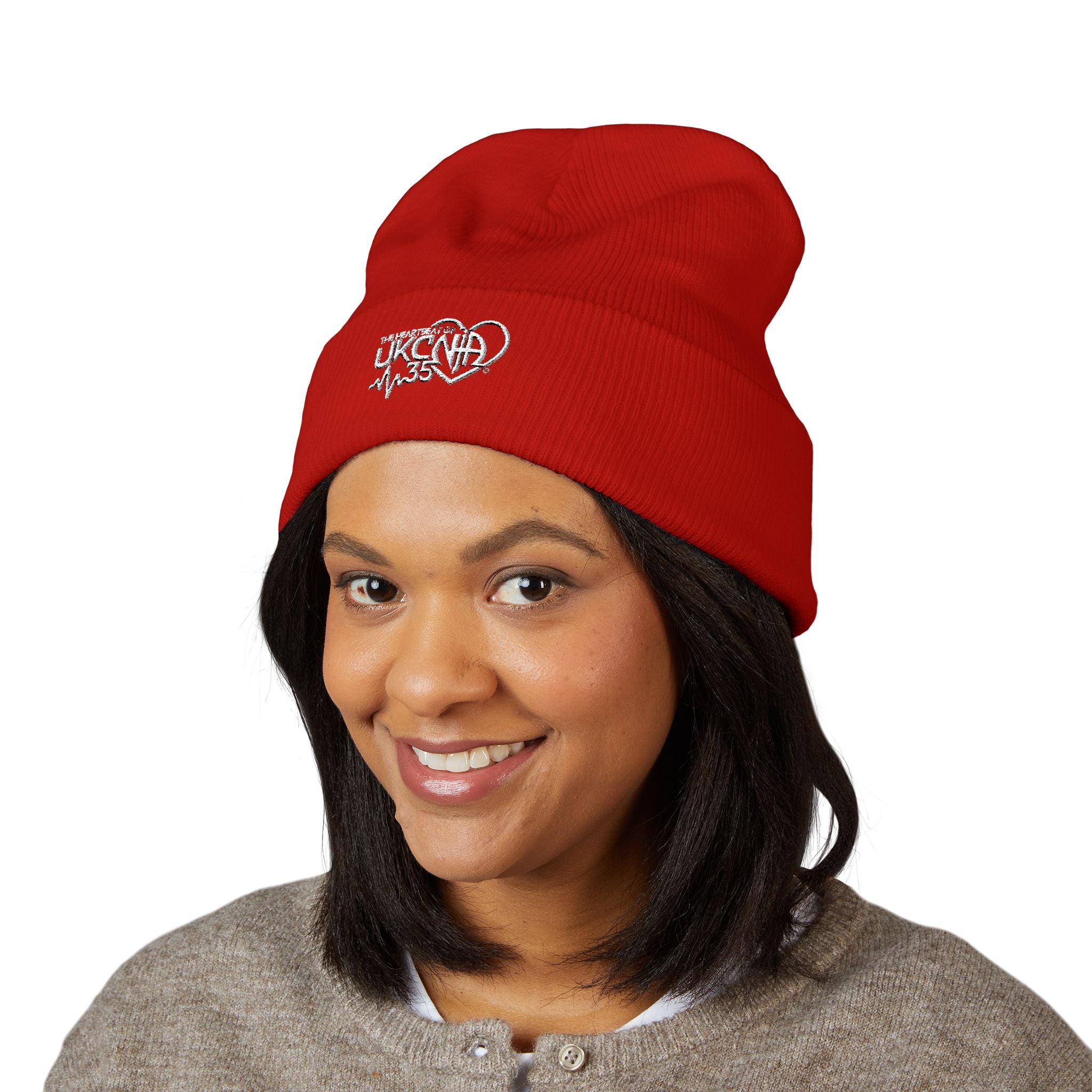 UKCNA Cuffed Beanie (Embroidery)